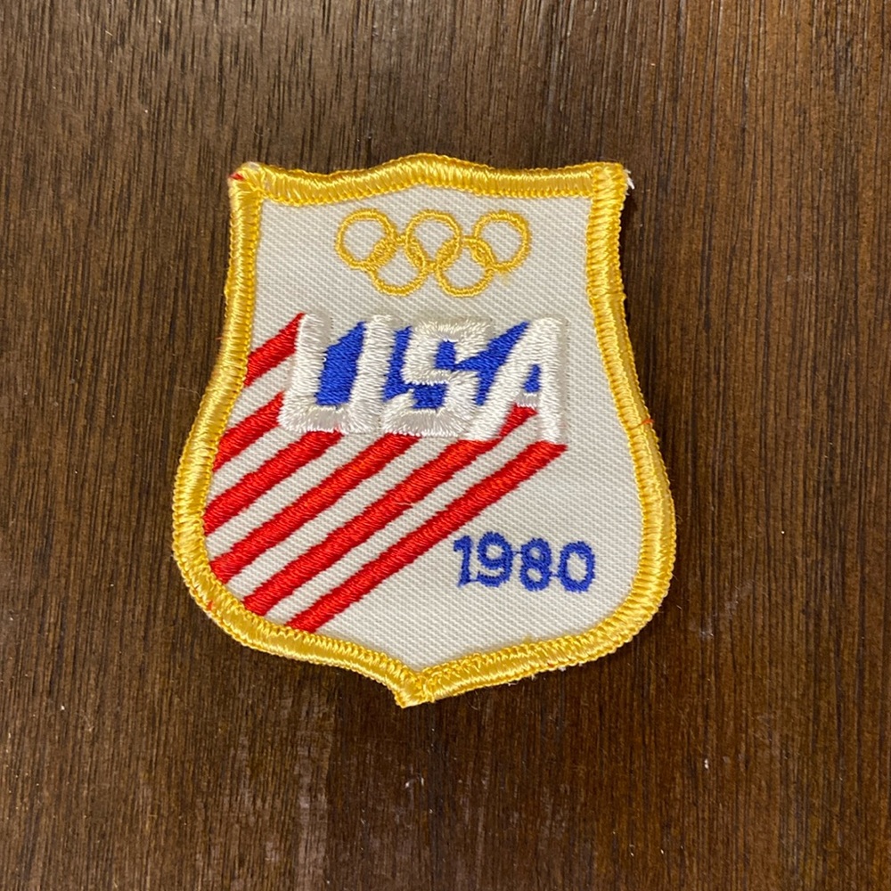 Vintage USA 1980 Olympic Patch (2.5” x 2.5”)